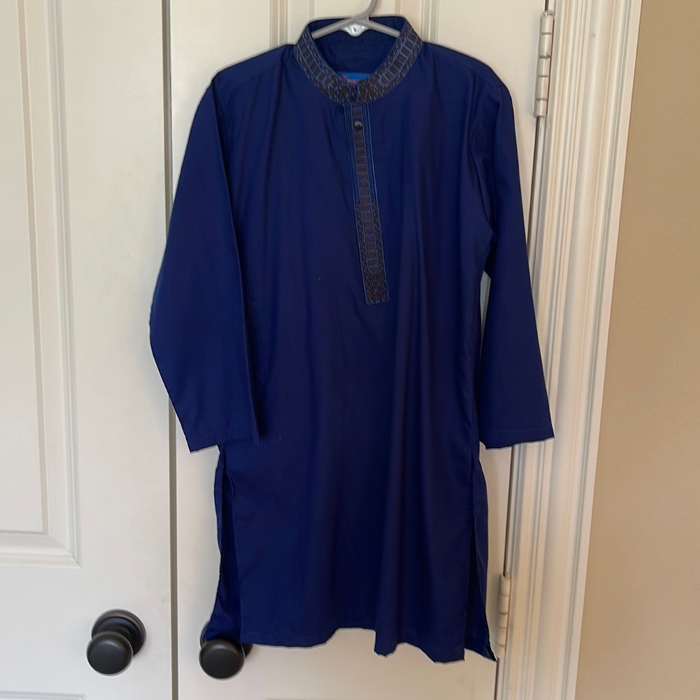 Pakistani / Indian 2 piece boys 6 year old kurta/shirt and shalwar/pants.